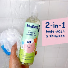 Mr. Bubble Baby Bubble Ultra Gentle Shampoo & Body Wash with Skin Nourishing Superfoods, 12 fl oz