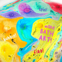 Mr. Bubble Galaxy Bath Bombs for Kids, Bubble Gum Scent, Sensory Fizz & Spin, STEM Toys, 8 Count