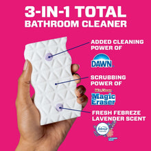 Mr. Clean Magic Eraser 2-in-1 Bathroom Cleaner Sponge, Lavender, 11 ct.