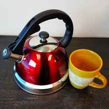 Mr.CoffeeClaredale1.7QtWhistlingStainlessSteelTeaKettleinRed1 - Brands For Less USA