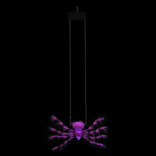 Sr. Araña trepadora de cuerda para exteriores de Halloween 