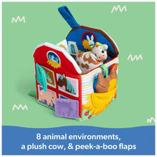 Ms. Rachel Official Sensory Learning Plush Farm Toy, Foldable Baby Book for Babies Ages 3 Months to 18 Months