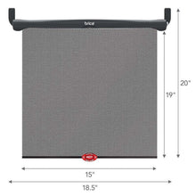 Munchkin® Brica® White Hot® Sun Safety™ Car Window Baby Roller Shade, Black, Unisex, 2 Pack