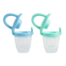 Munchkin® Silicone Infant Baby Food Feeder, Blue/Mint, Unisex, 2 Pack
