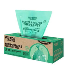 MyEcoWorld13-gallonCompostableFoodWasteBag_72-count3 - USA Mega Market