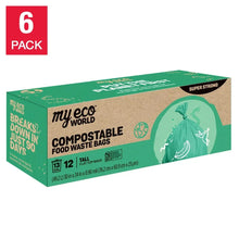 MyEcoWorld13-gallonCompostableFoodWasteBag_72-count - USA Mega Market