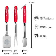NCAA3pc.StainlessSteelGrillSet2 - USA Mega Market