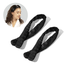 Diadema vegana de satén para maquillaje y cuidado de la piel NIGHT, paquete de 2.