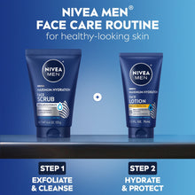 (3 PACK ) NIVEA MEN Maximum Hydration Face Scrub with Provitamin B5 and Aloe Vera, 4.4 oz