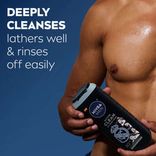 NIVEAMENRealMadridLimitedEditionDesignActiveClean3-in-1Men-sBodyWashwithCharcoal-VanillaBourbonS_5644_6 - USA Mega Market