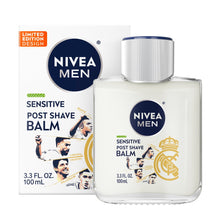 NIVEA MEN Real Madrid Limited Edition Design Sensitive Post Shave Balm, 3.3 fl oz (3 PACK )