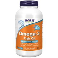 NOW-Supplements-Omega-3-180-EPA-120-DHA-Molecularly-Distilled-Cardiovascular-Support-200-Fish-Ge_3349_1 - USA Mega Market