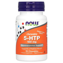 NOWFoods_5-HTP_NaturalCitrus_100mg_90Chewables - USA Mega Market