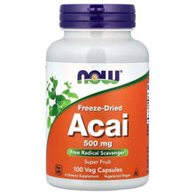 NOWFoods_Acai_Freeze-Dried_100VegCapsules_500mgperCapsule - USA Mega Market