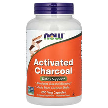 NOWFoods_ActivatedCharcoal_200VegCapsules_280mgperCapsule - USA Mega Market