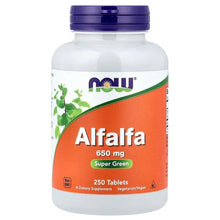 NOW Foods, Alfalfa, 650 mg, Tablets