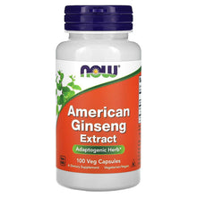 NOWFoods_AmericanGinsengExtract_100VegCapsules_500mgperCapsule - USA Mega Market