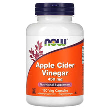 NOWFoods_AppleCiderVinegar_450mg_180VegCapsules - USA Mega Market