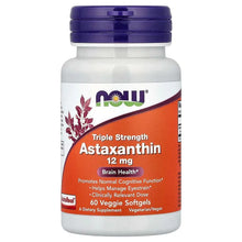 NOWFoods_Astaxanthin_12mg_60VeggieSoftgels - USA Mega Market