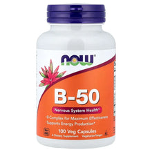 NOWFoods_B-50_100VegCapsules - USA Mega Market