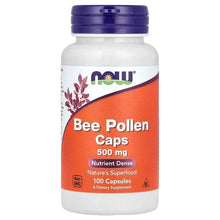 NOWFoods_BeePollenCaps_500mg_100Capsules - USA Mega Market