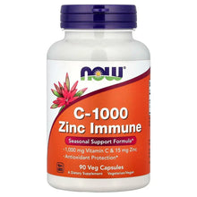 NOWFoods_C-1000_ZincImmune_90VegCapsules - USA Mega Market