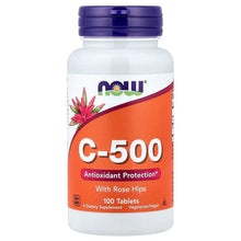 NOWFoods_C-500WithRoseHips_100Tablets - USA Mega Market