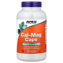 NOWFoods_Cal-MagCapswithVitaminsDandK_240Capsules - USA Mega Market