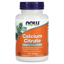 NOWFoods_CalciumCitrate_100Tablets - USA Mega Market