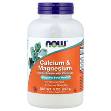 NOWFoods_Calcium_MagnesiumWithVitaminD3_8oz_227g - USA Mega Market