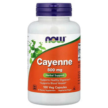 NOWFoods_Cayenne_500mg_100VegCapsules - USA Mega Market