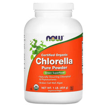 NOWFoods_CertifiedOrganicChlorella_PurePowder_1lb_454g - USA Mega Market