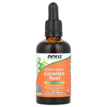 NOWFoods_CertifiedOrganicLicoriceRoot_480mg_2floz_59ml - USA Mega Market