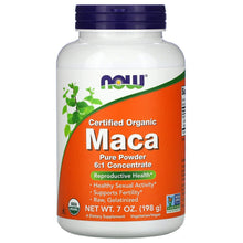NOWFoods_CertifiedOrganicMaca_PurePowder_7oz_198g - USA Mega Market