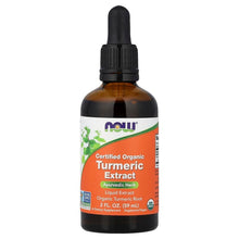 NOWFoods_CertifiedOrganicTurmericExtract_2floz_59ml - USA Mega Market