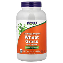 NOWFoods_CertifiedOrganicWheatGrass_PurePowder_9oz_255g - USA Mega Market