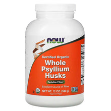 NOWFoods_CertifiedOrganicWholePsylliumHusks_12oz_340g - USA Mega Market