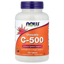 NOW Foods, Chewable C-500, 100 Tablets