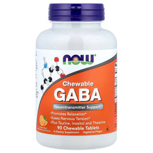 NOWFoods_ChewableGABA_Orange_90ChewableTablets - USA Mega Market