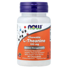 NOWFoods_ChewableL-Theanine_Berry_90Chewables - USA Mega Market