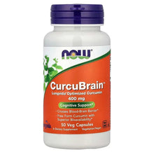 NOWFoods_CurcuBrain_400mg_50VegCapsules - Brands For Less USA