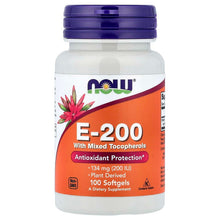 NOWFoods_E-200withMixedTocopherols_134mg_200IU_100Softgels - USA Mega Market