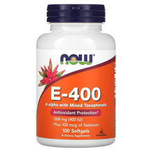 NOWFoods_E-400D-AlphawithMixedTocopherols_100Softgels - USA Mega Market