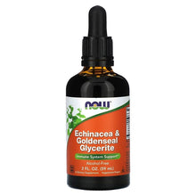 NOWFoods_Echinacea_GoldensealGlycerite_Alcohol-Free_2floz_59ml - USA Mega Market