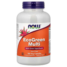 NOWFoods_EcoGreenMulti_Iron-Free_180VegCapsules - USA Mega Market