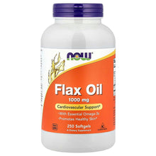 NOWFoods_FlaxOilwithEssentialOmega-3_s_250Softgels - USA Mega Market
