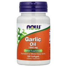 NOWFoods_GarlicOil_1_500mg_100Softgels - USA Mega Market