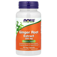 NOWFoods_GingerRootExtract_250mg_90VegCapsules - USA Mega Market