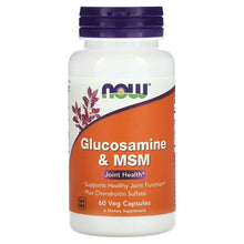 NOWFoods_Glucosamine_MSM_60VegCapsules - USA Mega Market