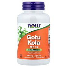 NOWFoods_GotuKola_450mg_100VegCapsules - USA Mega Market
